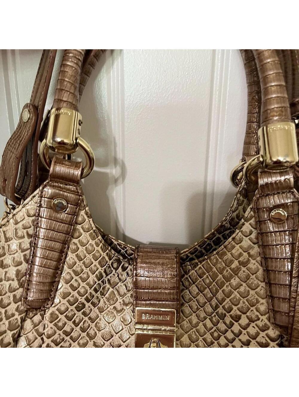 Brahmin, The Elisa Java Collection, Java Latte Purse - Picture 4 of 15